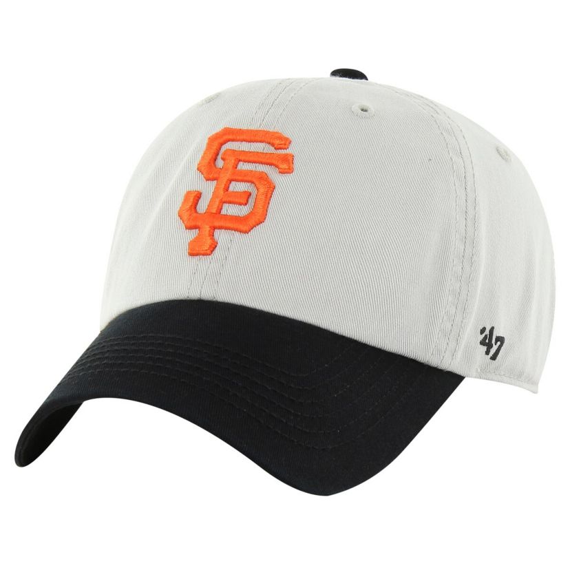 MLB Gray/Black San Francisco Giants Sure Shot Classic Franchise Fitted Hat