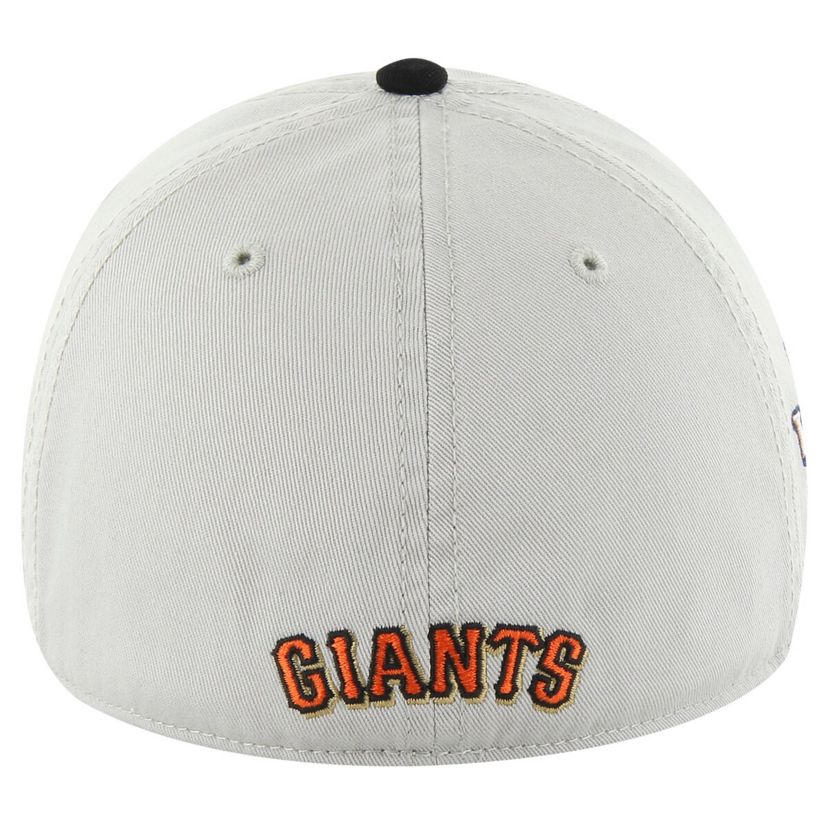 MLB Gray/Black San Francisco Giants Sure Shot Classic Franchise Fitted Hat