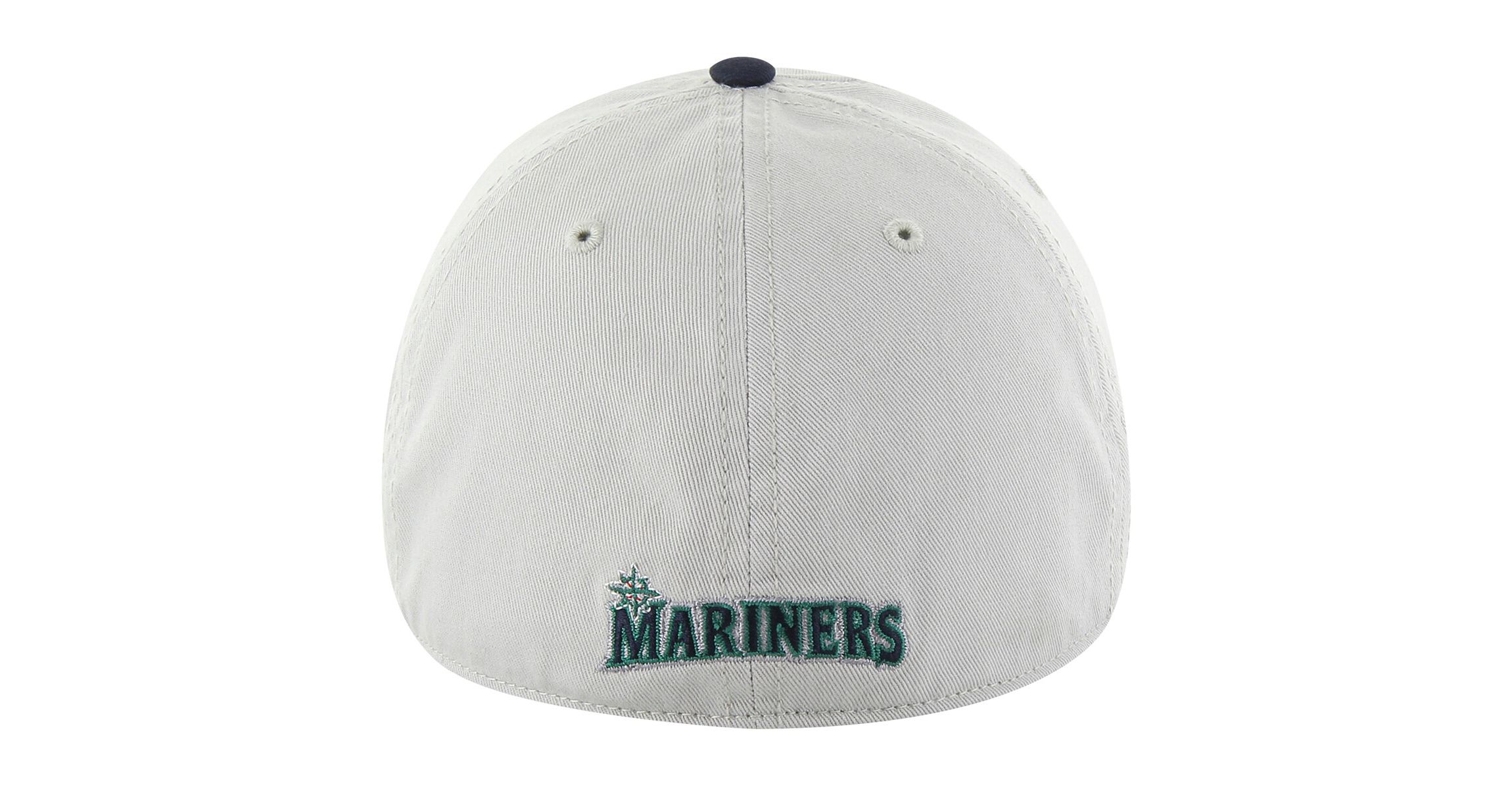 MLB Gray/Navy Seattle Mariners Sure Shot Classic Franchise Fitted Hat