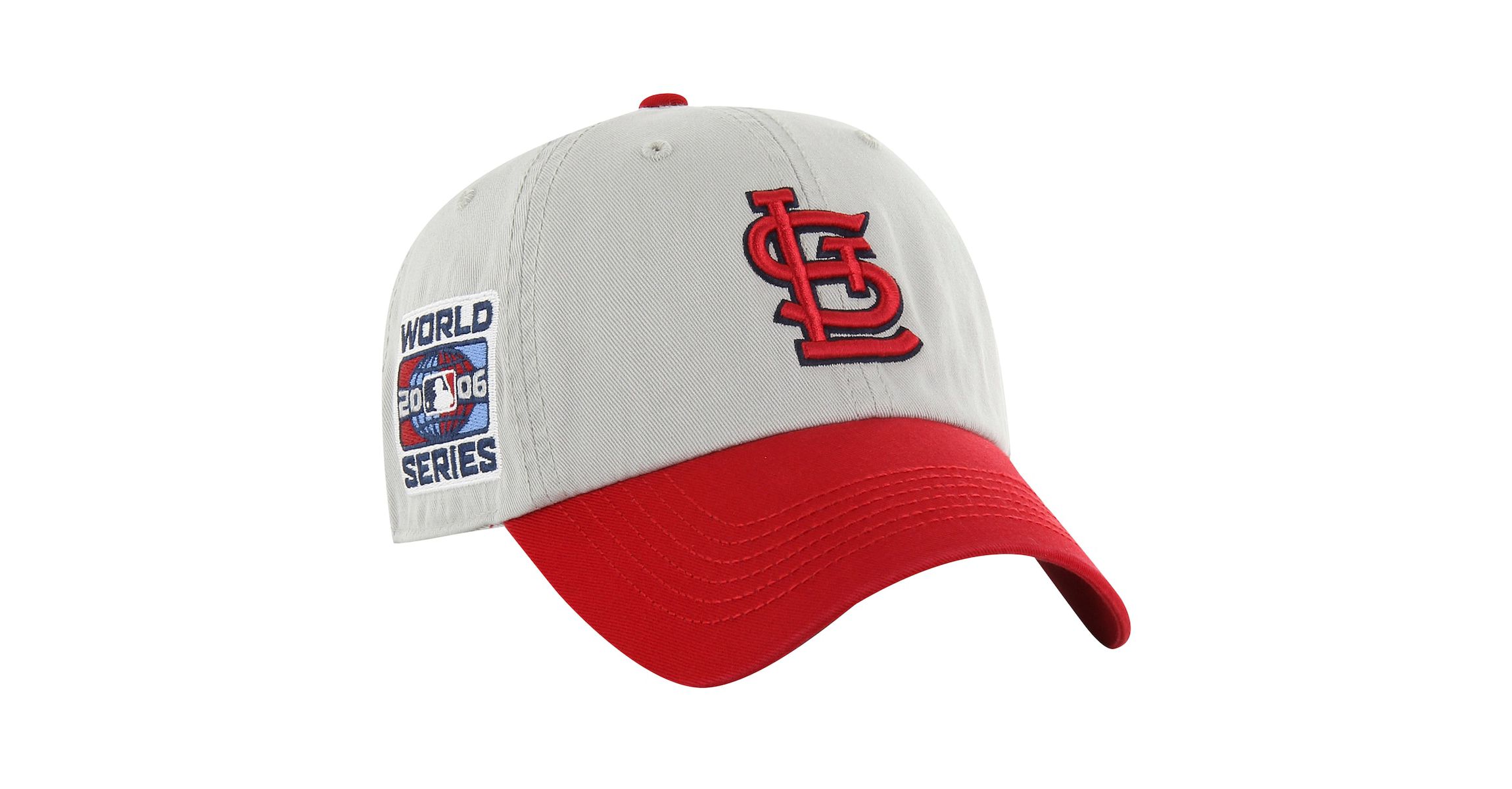 MLB Gray/Red St. Louis Cardinals Sure Shot Classic Franchise Fitted Hat