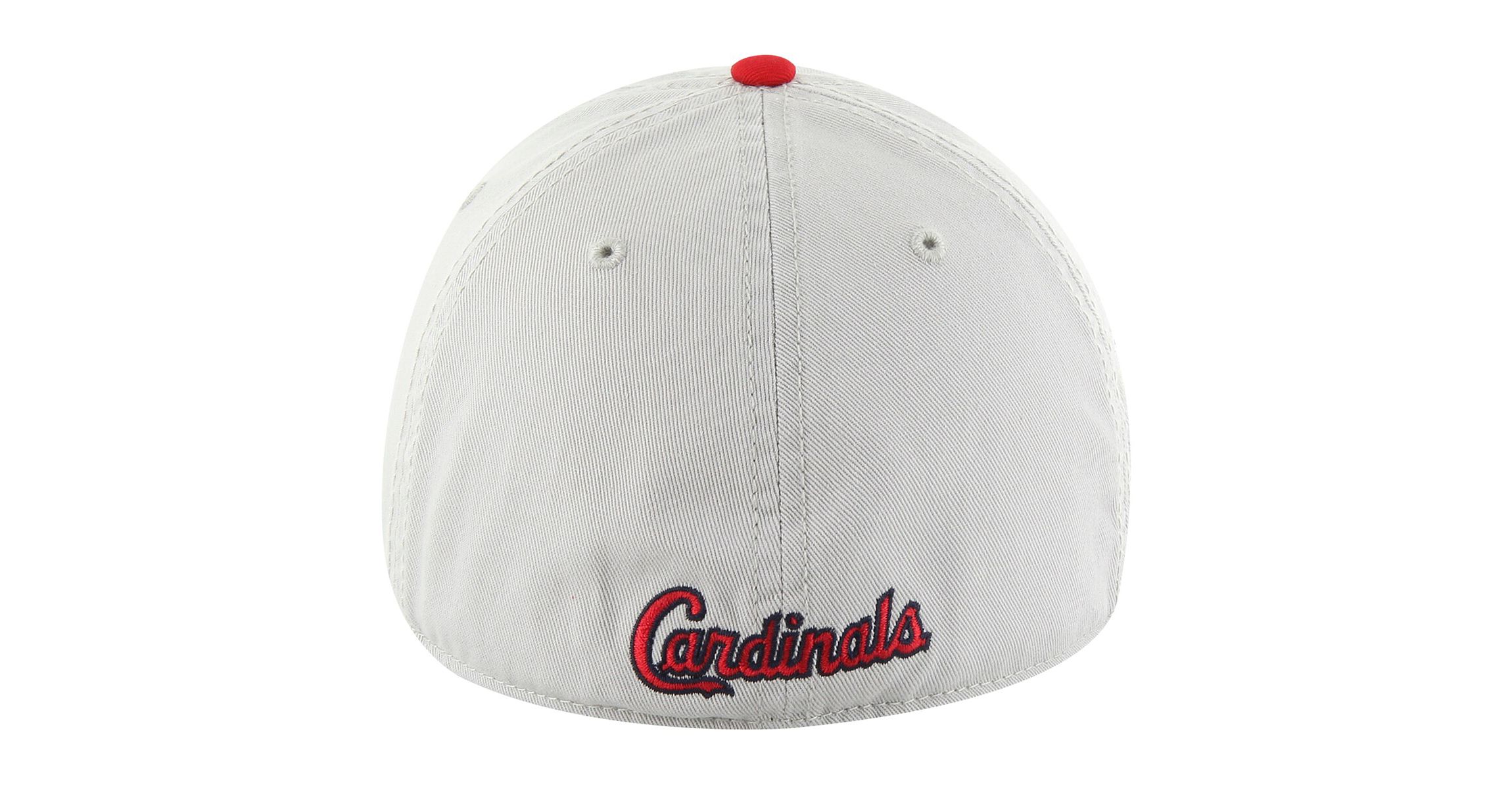 MLB Gray/Red St. Louis Cardinals Sure Shot Classic Franchise Fitted Hat