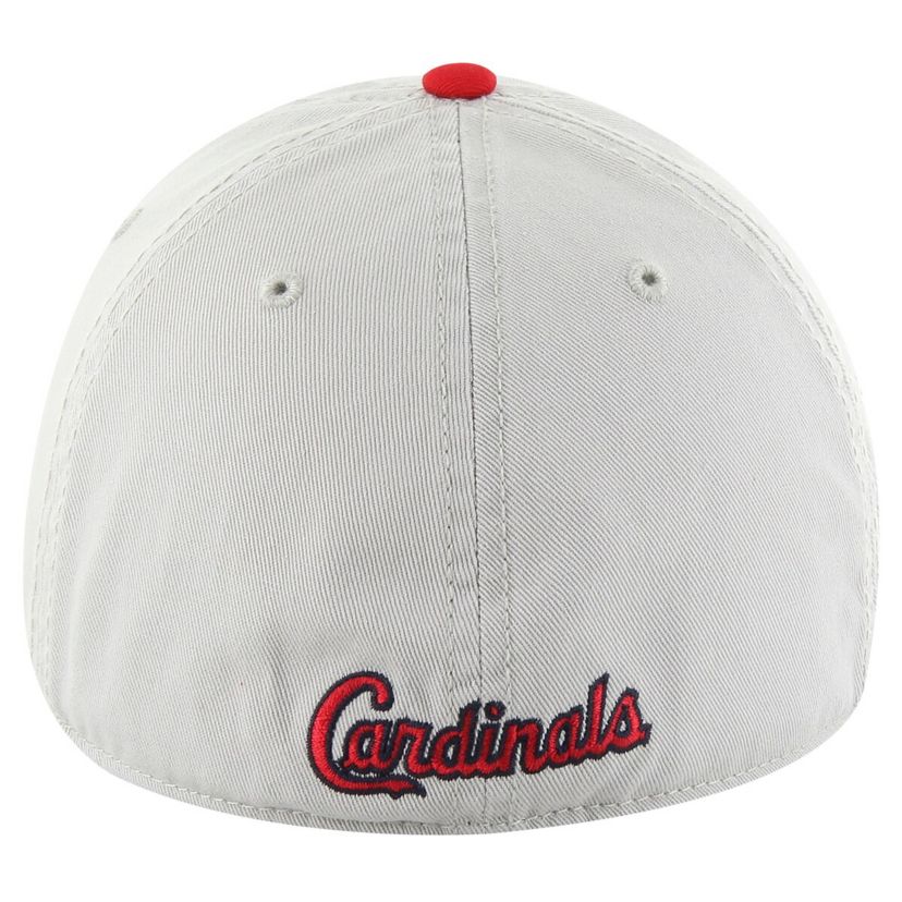 MLB Gray/Red St. Louis Cardinals Sure Shot Classic Franchise Fitted Hat