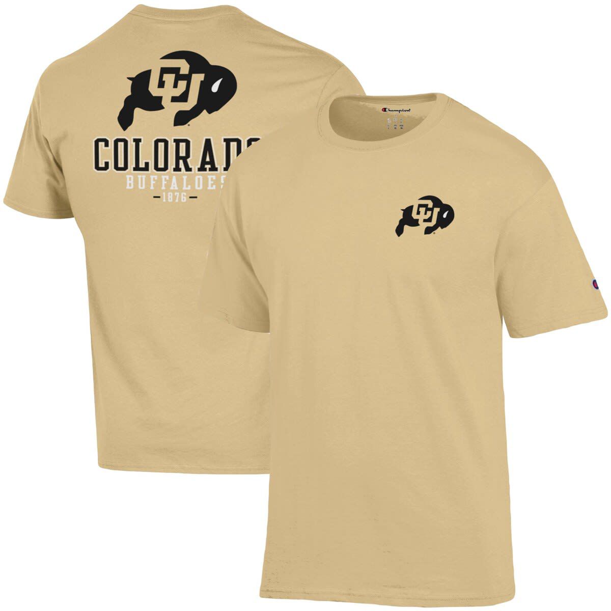NCAA Colorado Buffaloes Team Stack 2-Hit T-Shirt
