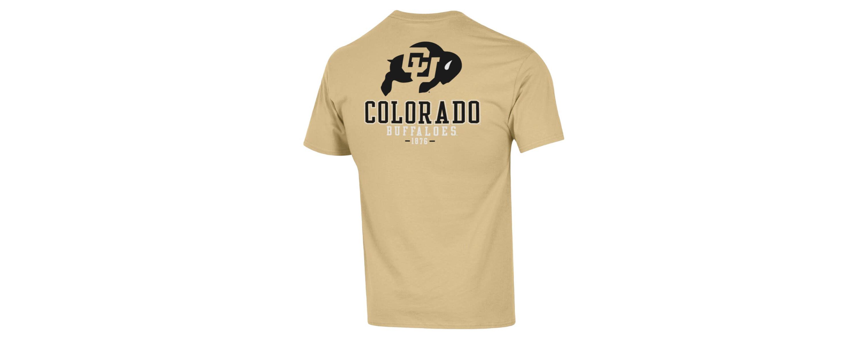NCAA Colorado Buffaloes Team Stack 2-Hit T-Shirt