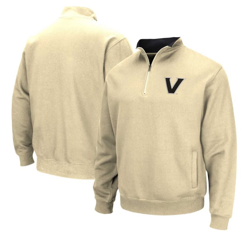 NCAA Vegas Vanderbilt Commodores Tortugas Quarter-Zip Jacket