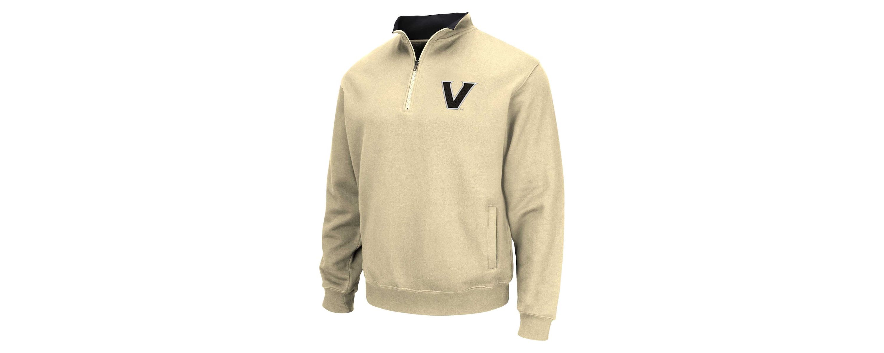 NCAA Vegas Vanderbilt Commodores Tortugas Quarter-Zip Jacket