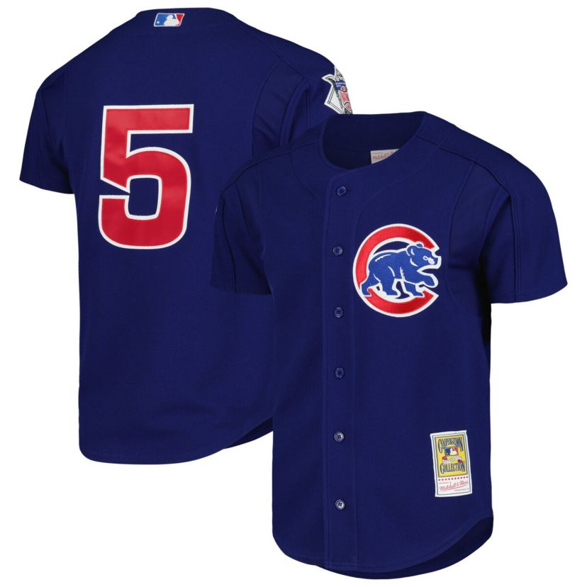 MLB Nomar Garciaparra Chicago Cubs Cooperstown Collection 2005 Batting Practice Jersey