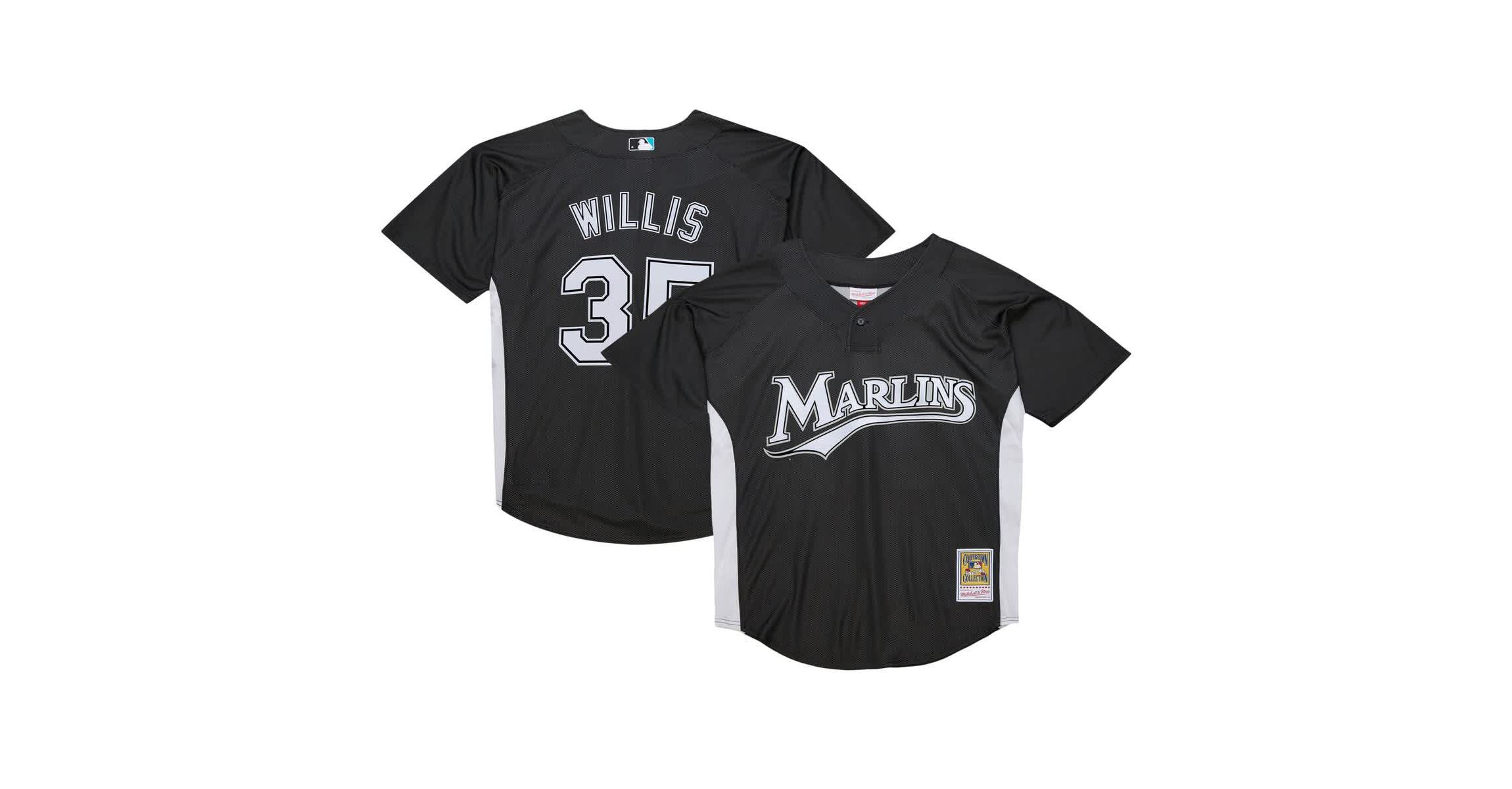 Cooperstown Teams Dontrelle Willis Florida Marlins Cooperstown Collection 2007 Batting Practice Jersey