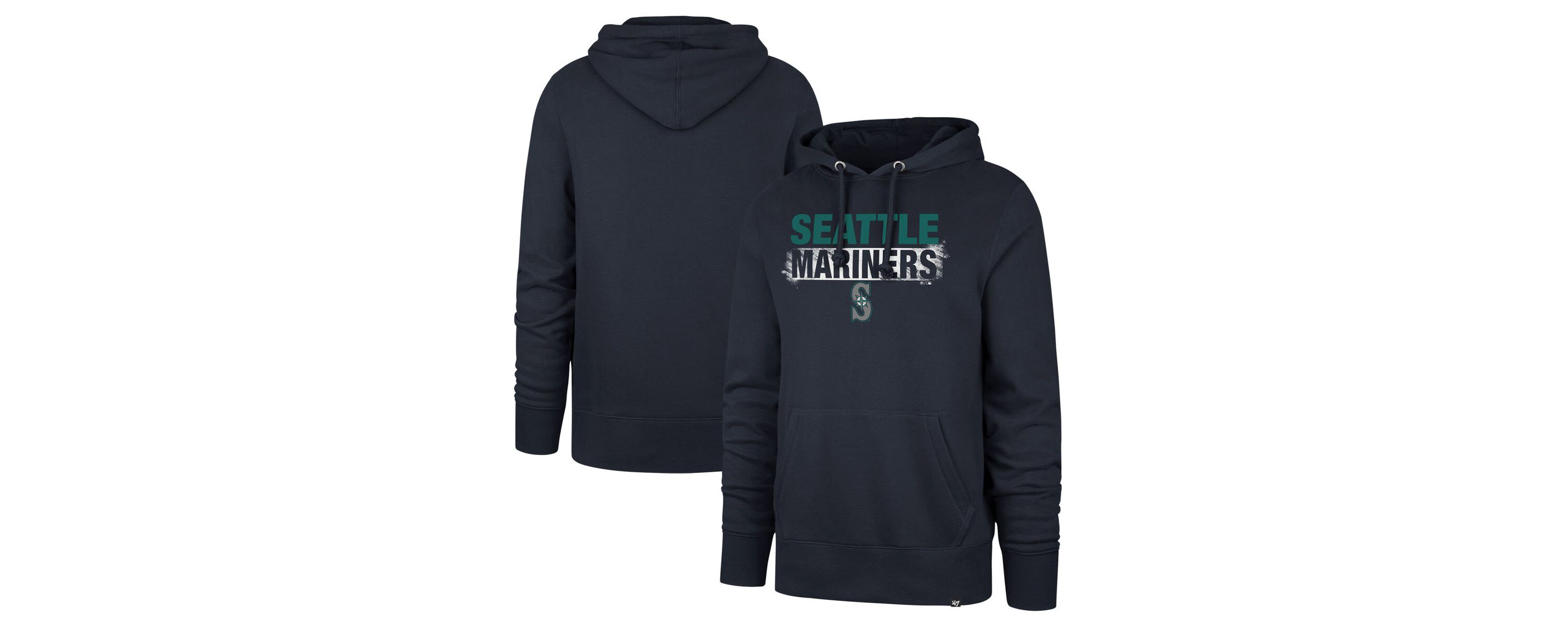 MLB Seattle Mariners Base Slide Headline Pullover Hoodie