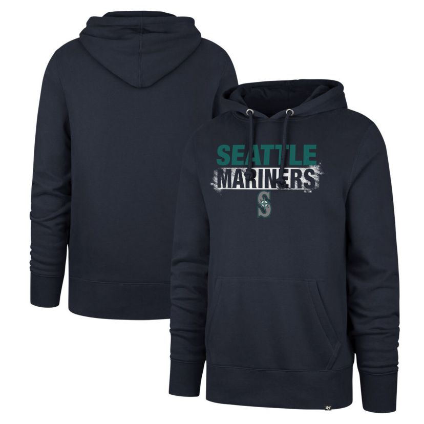 MLB Seattle Mariners Base Slide Headline Pullover Hoodie