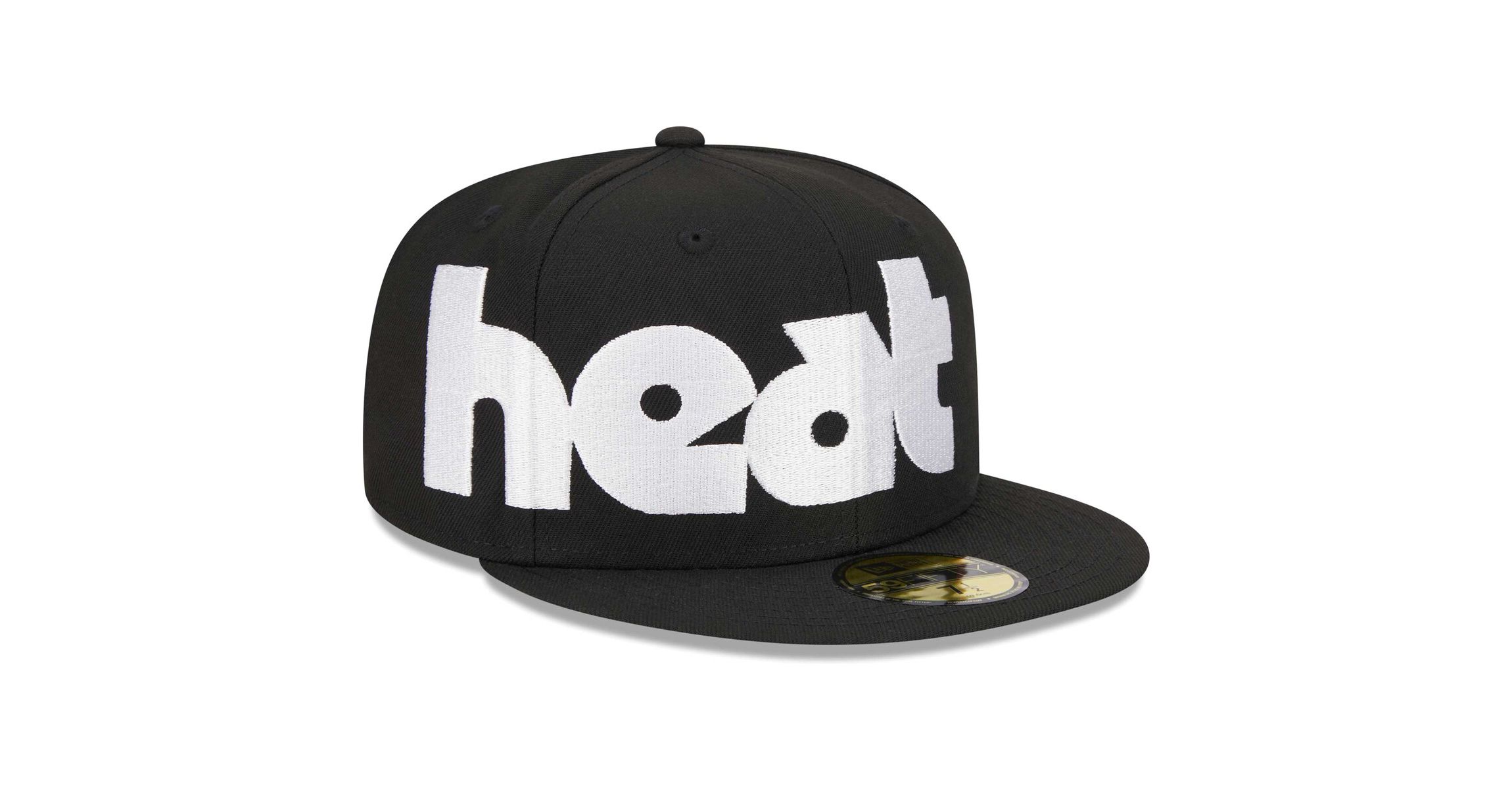 NBA Miami Heat Checkerboard UV 59FIFTY Fitted Hat