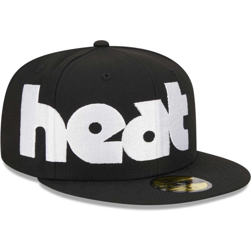 NBA Miami Heat Checkerboard UV 59FIFTY Fitted Hat