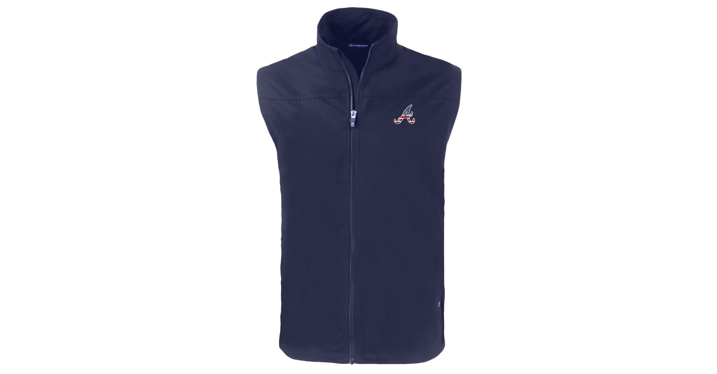 MLB Atlanta Braves Stars & Stripes Charter Eco Recycled Full-Zip Vest