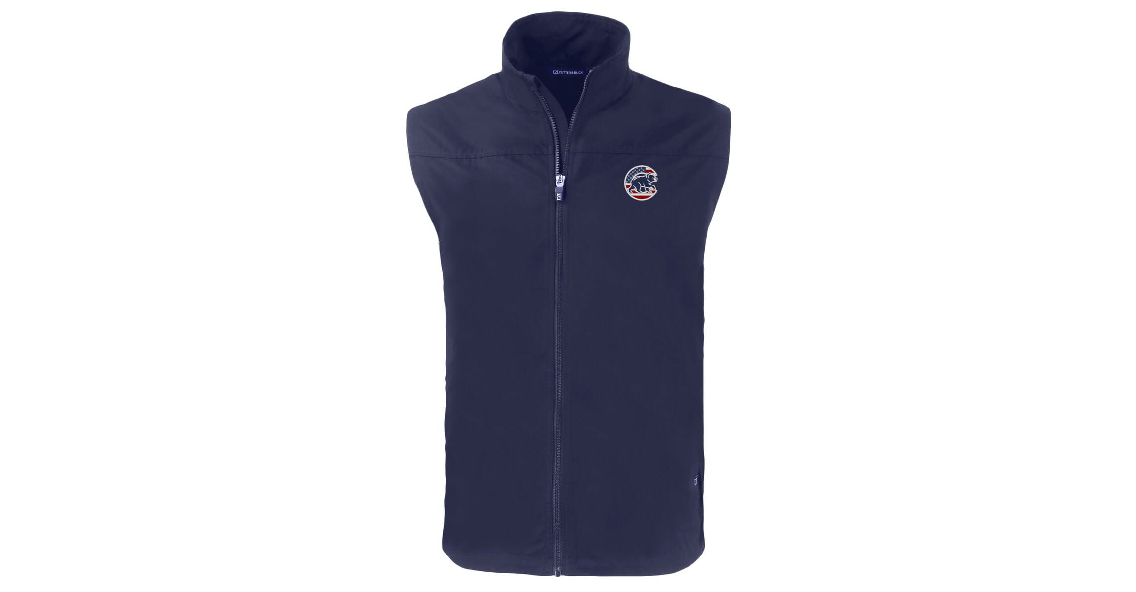 MLB Chicago Cubs Stars & Stripes Charter Eco Recycled Full-Zip Vest