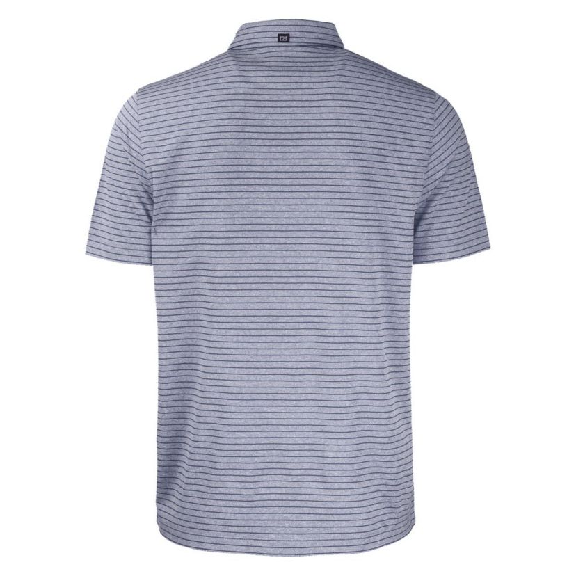 MLB Los Angeles Dodgers Stars & Stripes Forge Eco Stripe Stretch Recycled Polo