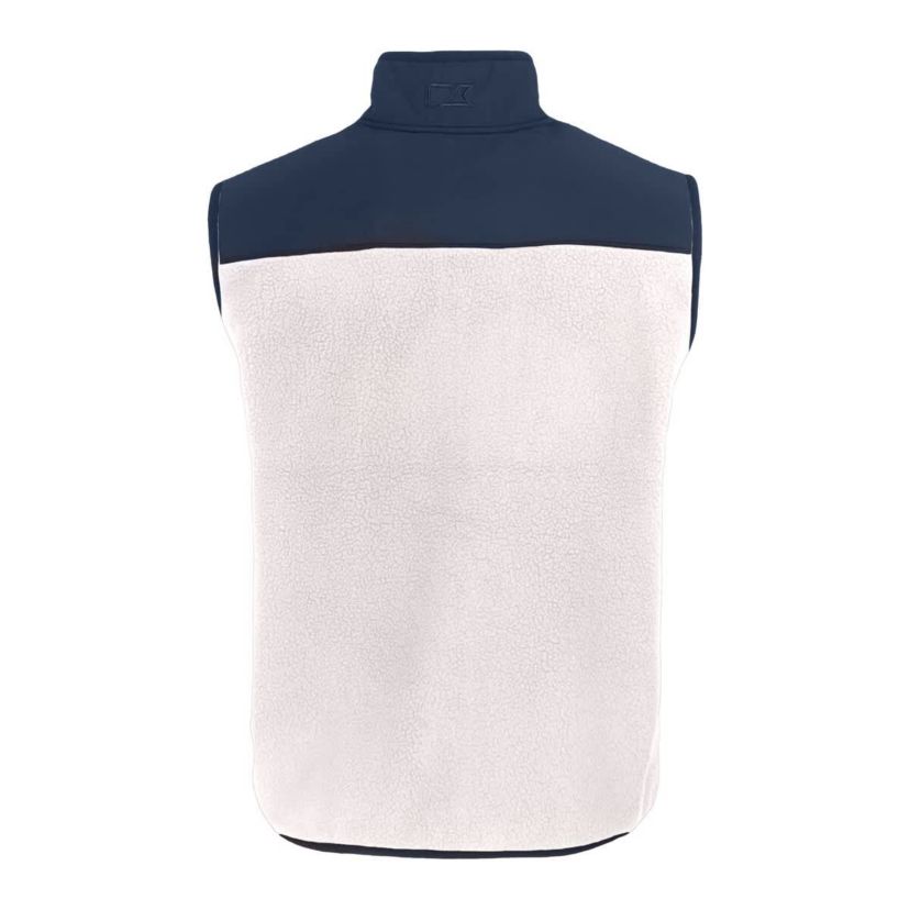 MLB Detroit Tigers Stars & Stripes Cascade Eco Sherpa Fleece Full-Zip Vest
