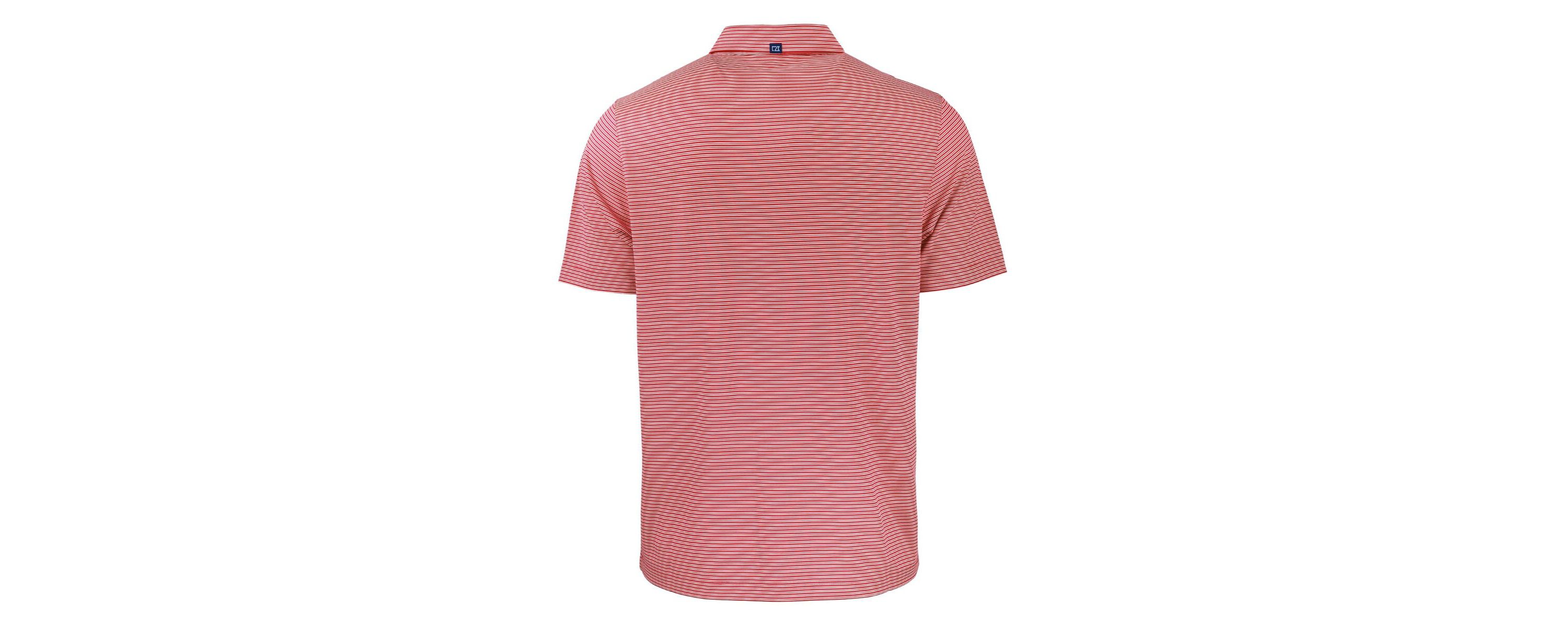 MLB Texas Rangers Stars & Stripes Forge Eco Double Stripe Stretch Recycled Polo