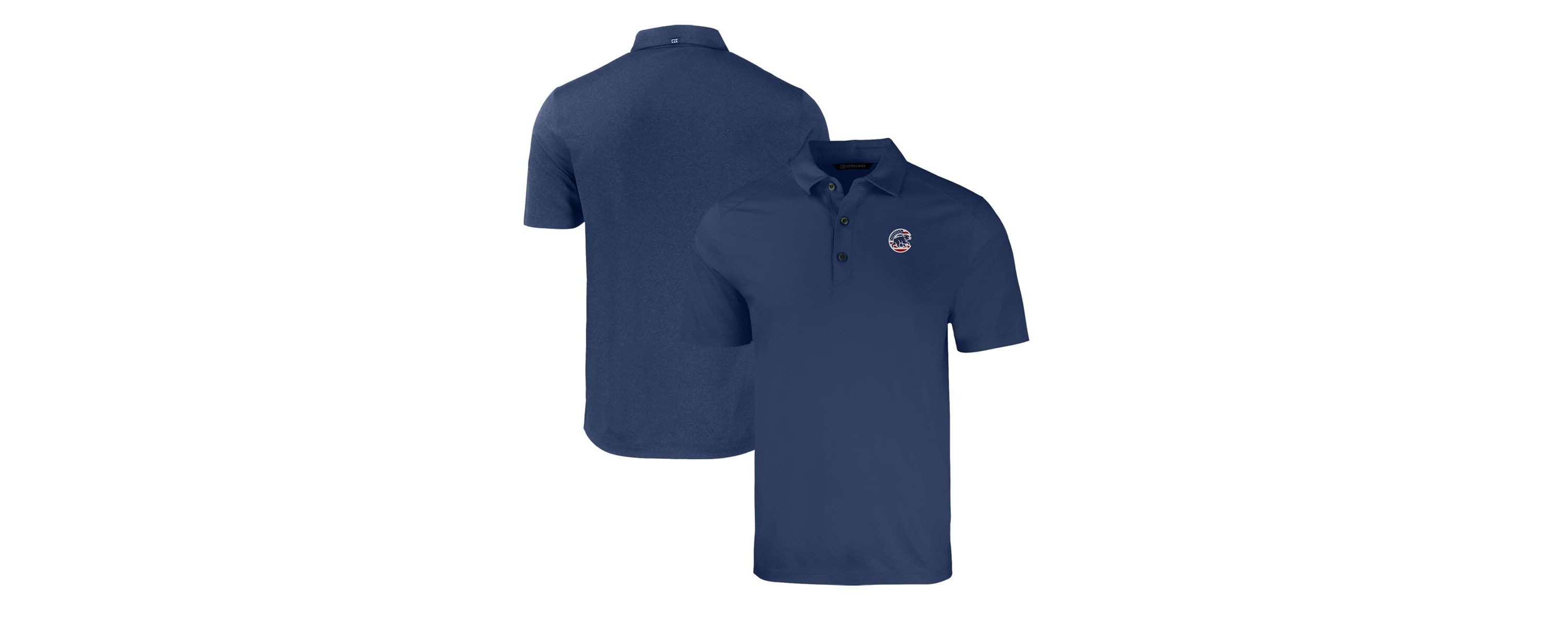 MLB Chicago Cubs Stars & Stripes Forge Eco Stretch Recycled Polo