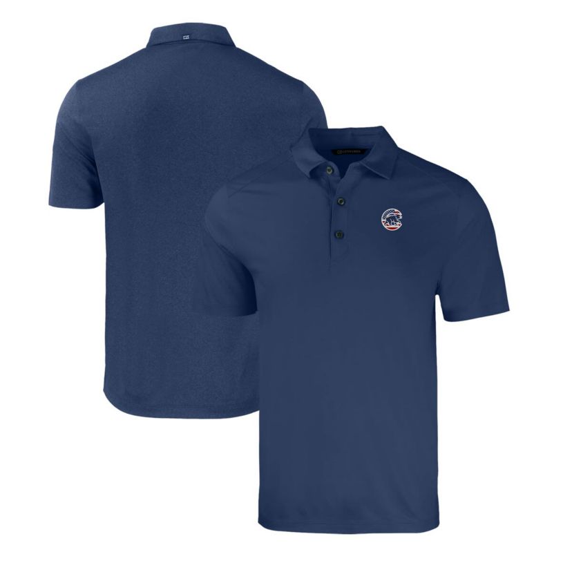 MLB Chicago Cubs Stars & Stripes Forge Eco Stretch Recycled Polo