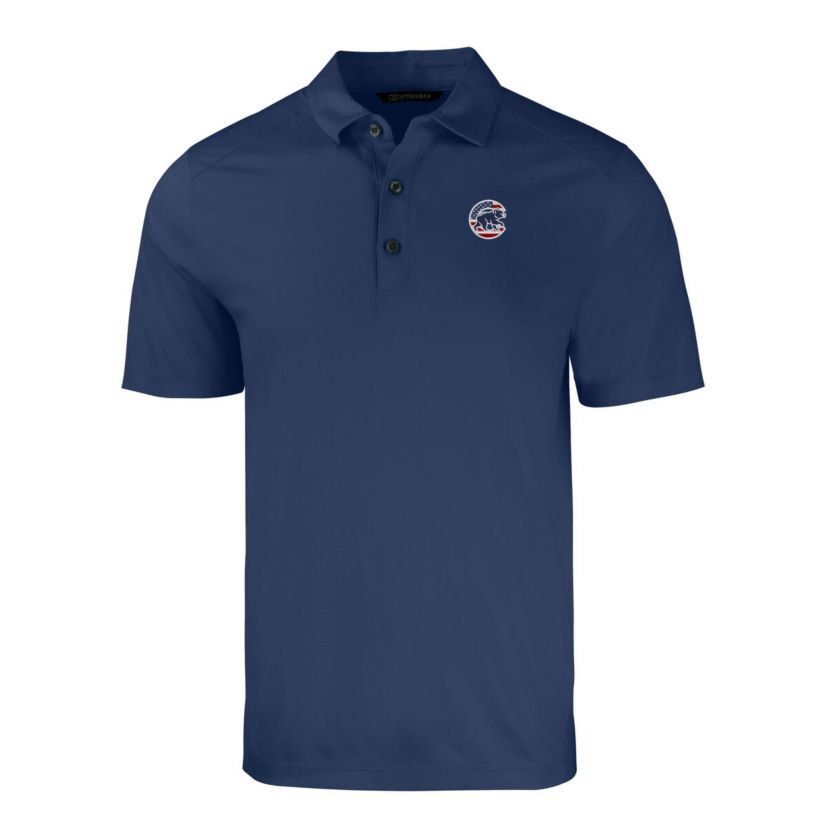 MLB Chicago Cubs Stars & Stripes Forge Eco Stretch Recycled Polo