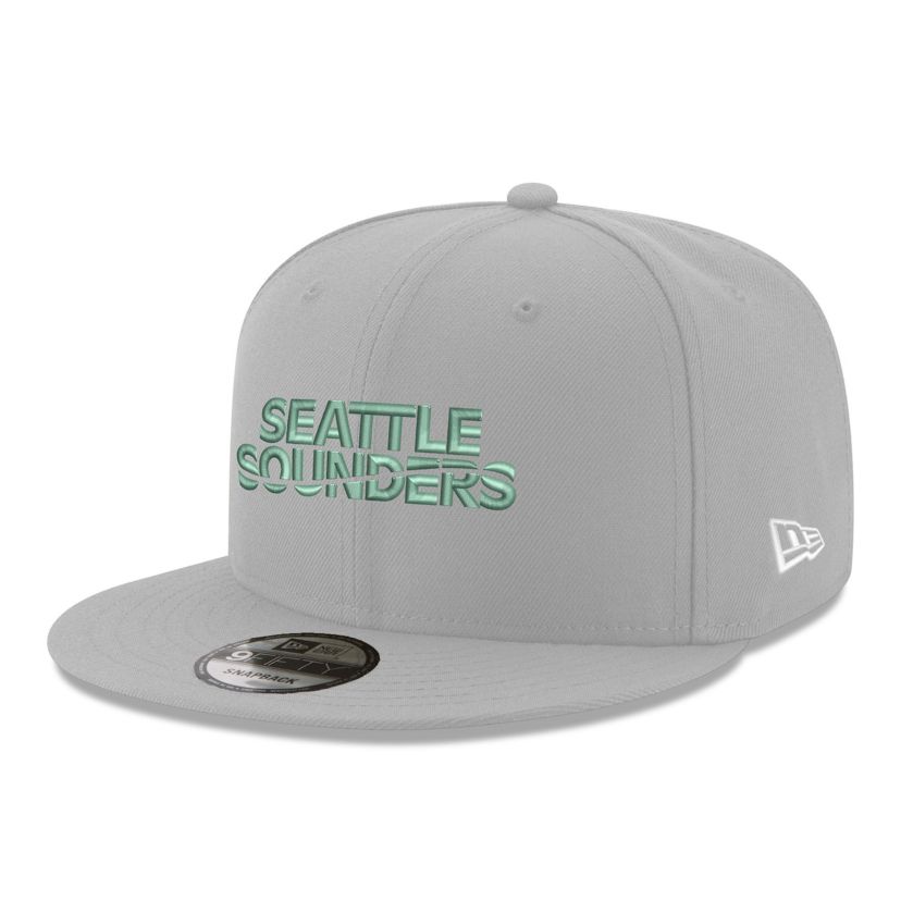 MLS Seattle Sounders FC Wordmark 9FIFTY Snapback Hat