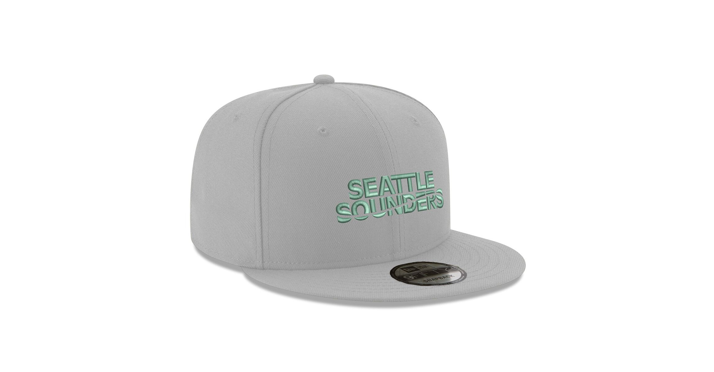 MLS Seattle Sounders FC Wordmark 9FIFTY Snapback Hat