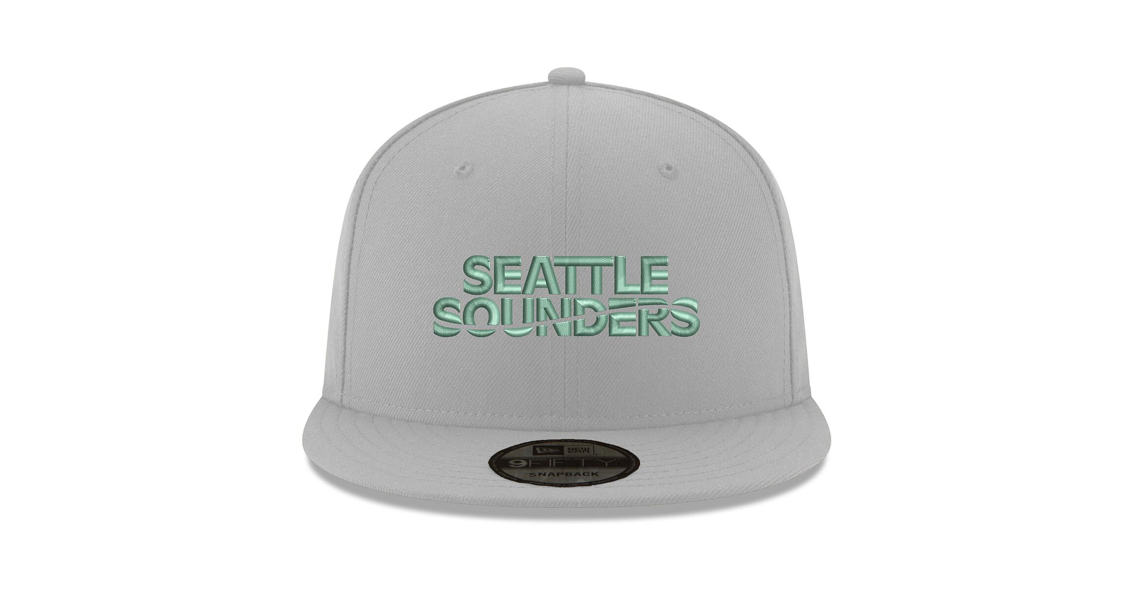MLS Seattle Sounders FC Wordmark 9FIFTY Snapback Hat