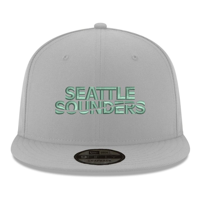 MLS Seattle Sounders FC Wordmark 9FIFTY Snapback Hat