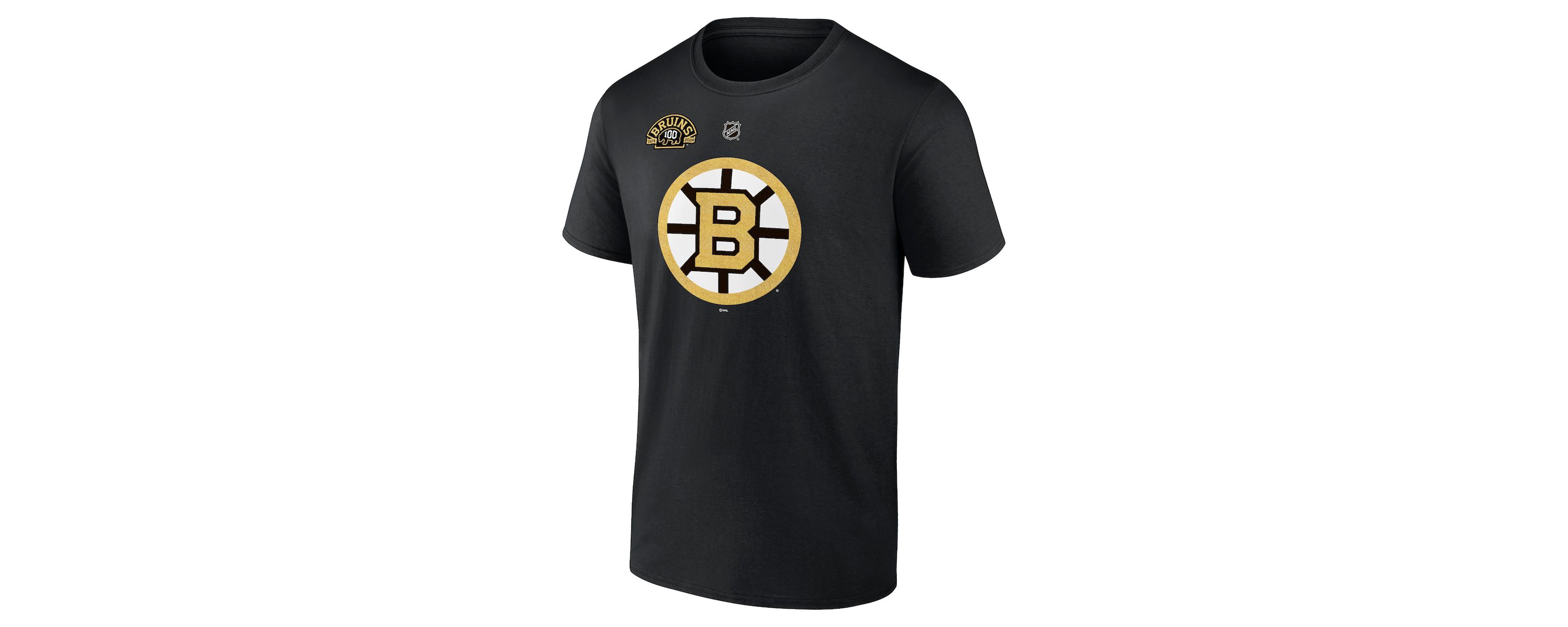 NHL Fanatics Brad Marchand Authentic Stack Name & Number T-Shirt