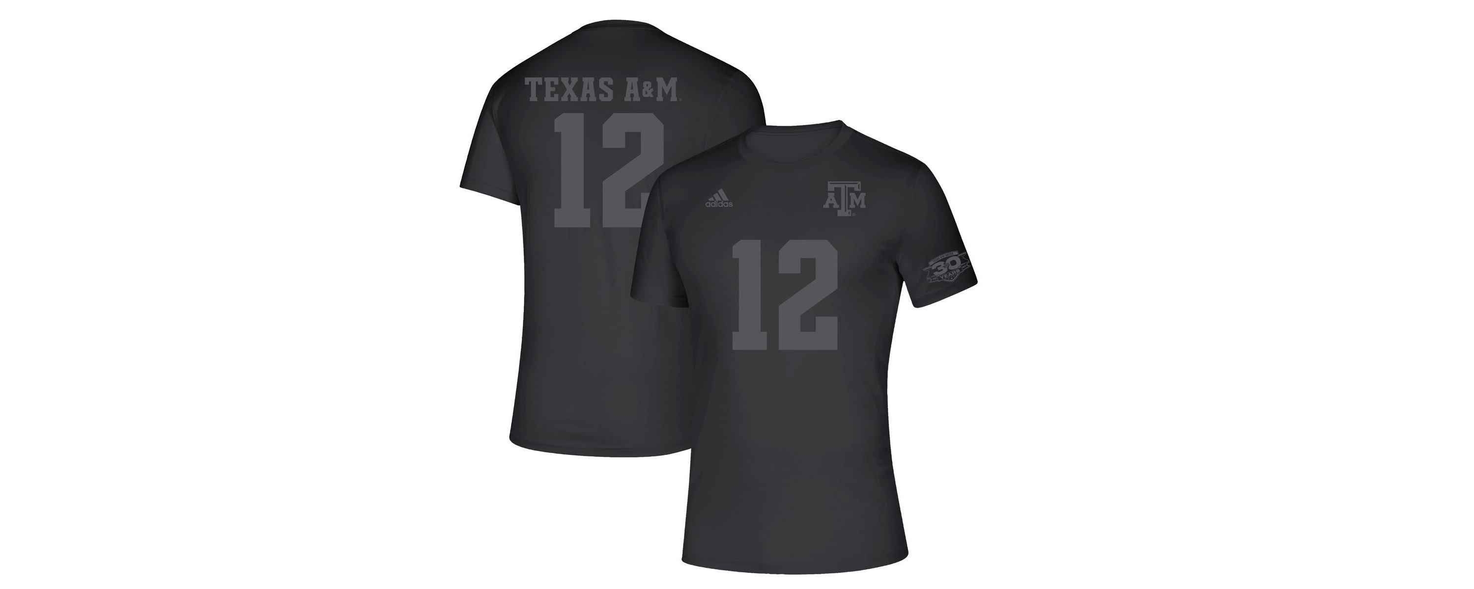 NCAA Unisex Texas A&M Aggies Soccer 30th Anniversary T-Shirt