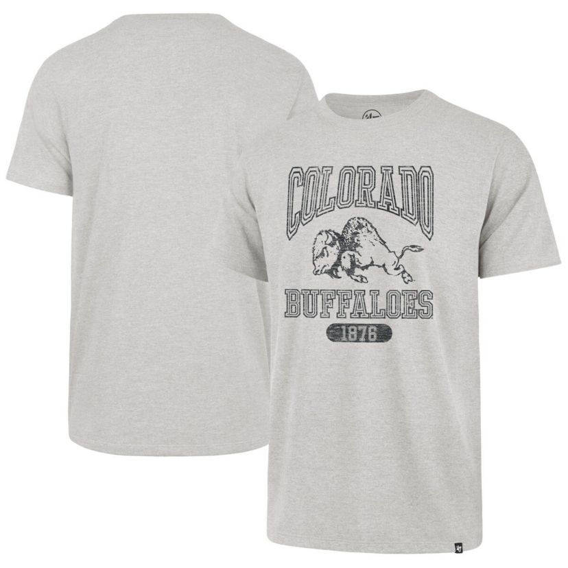 NCAA Colorado Buffaloes 1876 Line Press Franklin T-Shirt