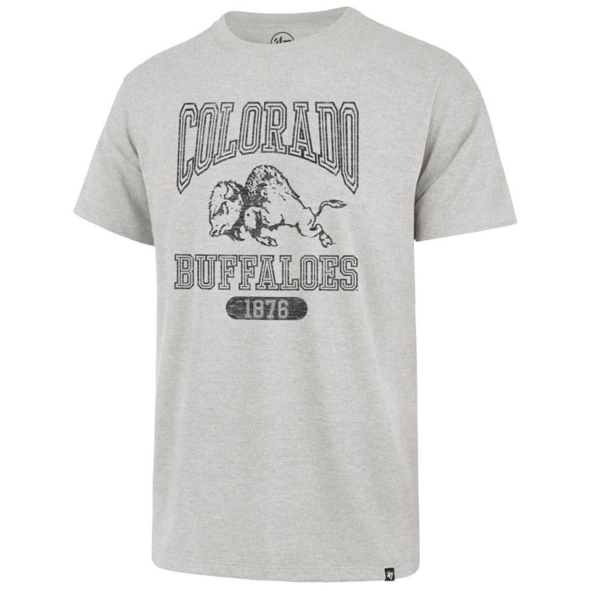 NCAA Colorado Buffaloes 1876 Line Press Franklin T-Shirt