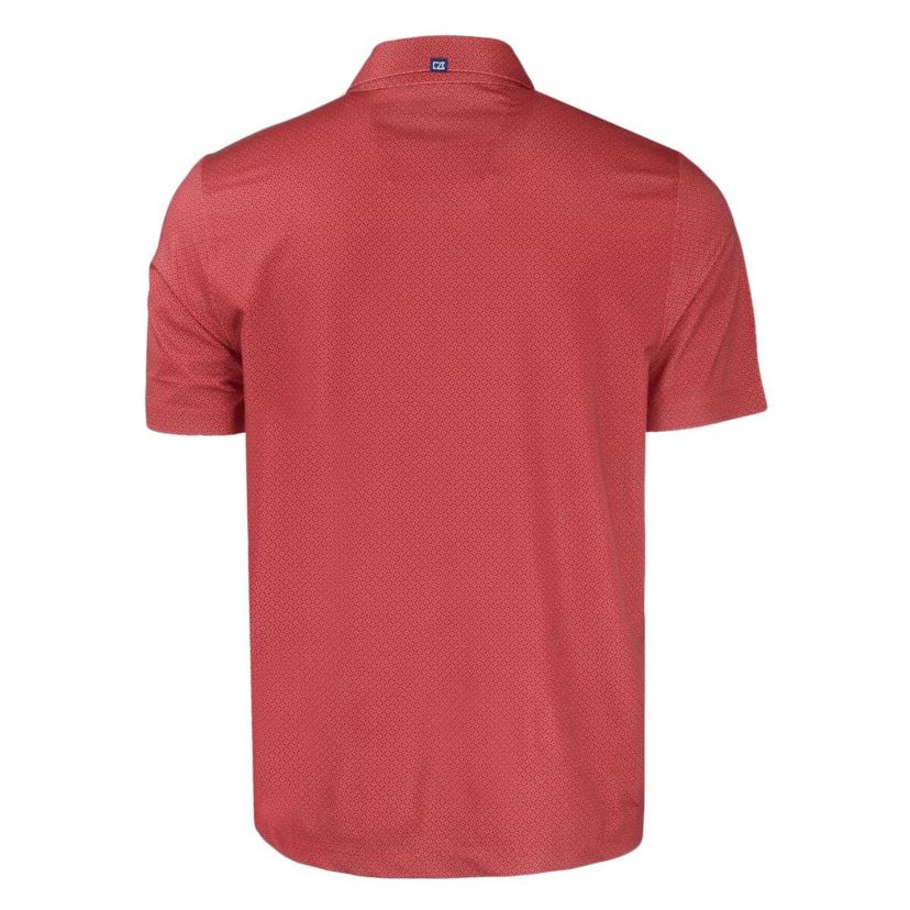MLB New York Yankees Stars & Stripes Big & Tall Pike Eco Tonal Geo Print Stretch Recycled Polo