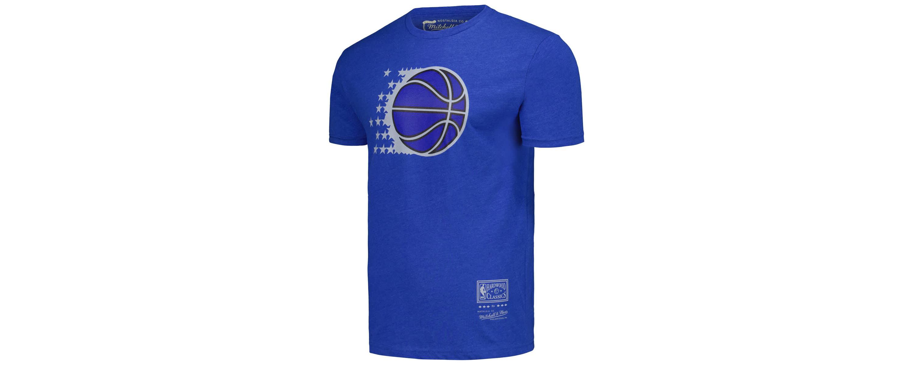 NBA Unisex Orlando Magic Hardwood Classics MVP Throwback Logo T-Shirt