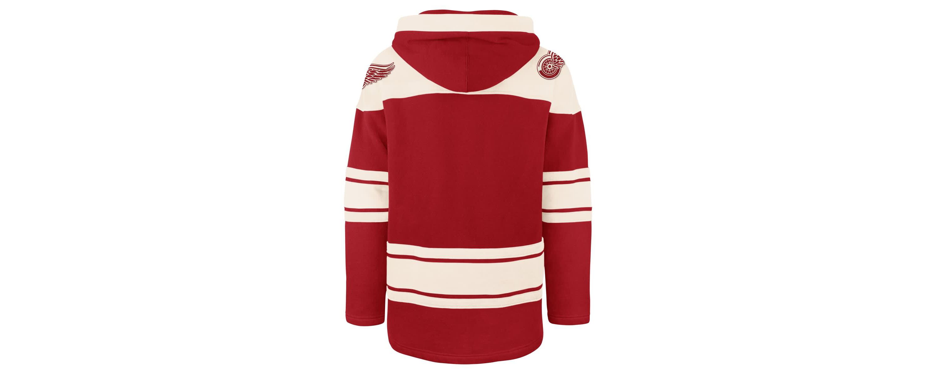 NHL Detroit Wings Big & Tall Superior Lacer Pullover Hoodie