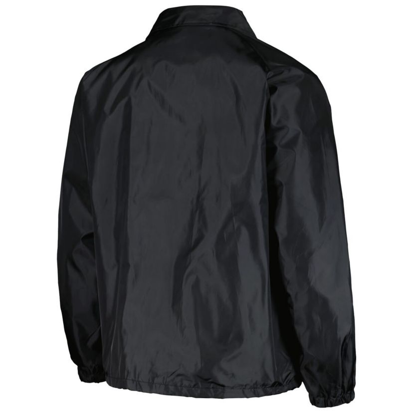 MLB Baltimore Orioles Coachs Raglan Full-Snap Windbreaker Jacket