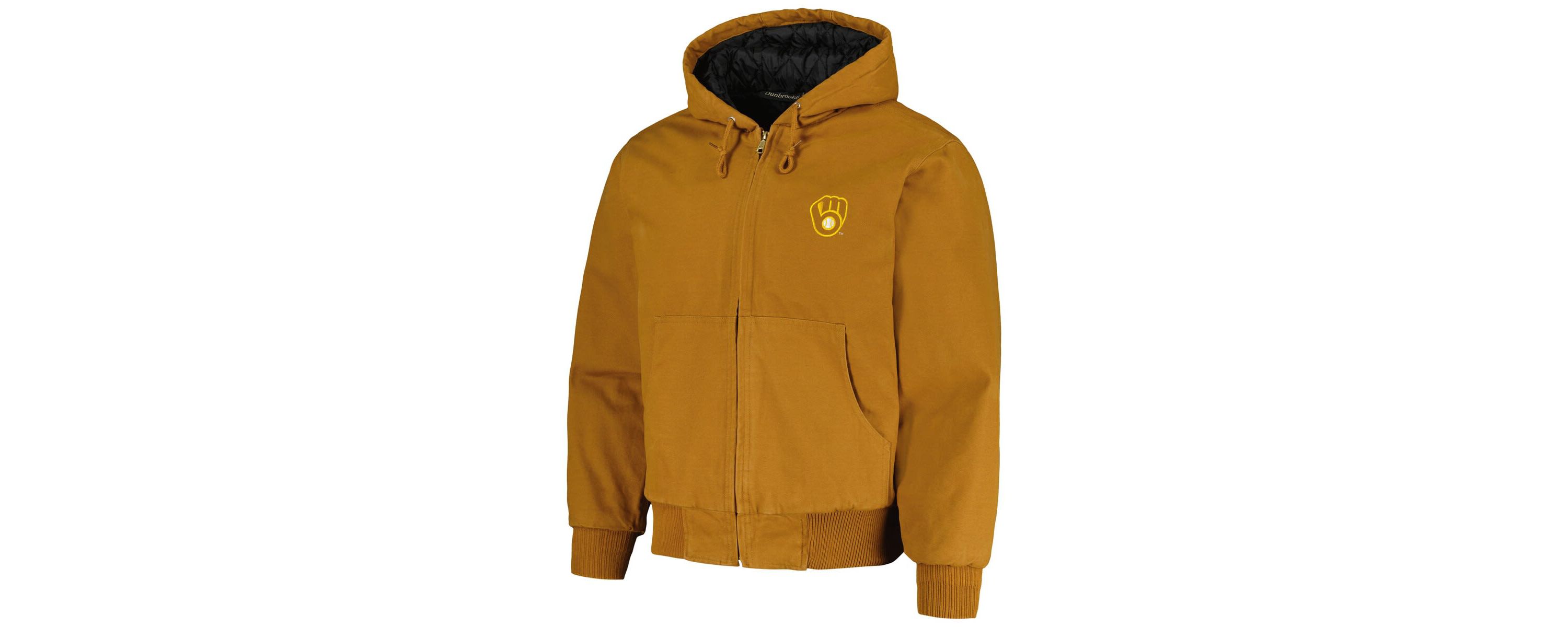 MLB Milwaukee Brewers Dakota Work Full-Zip Hoodie Jacket