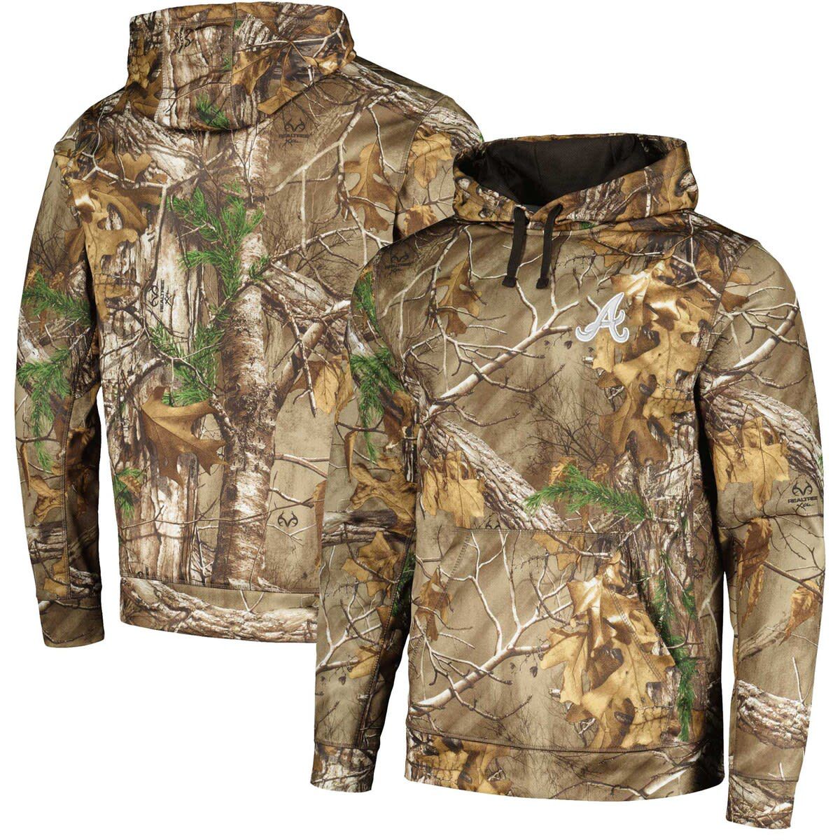 MLB Atlanta Braves Realtree Pullover Hoodie