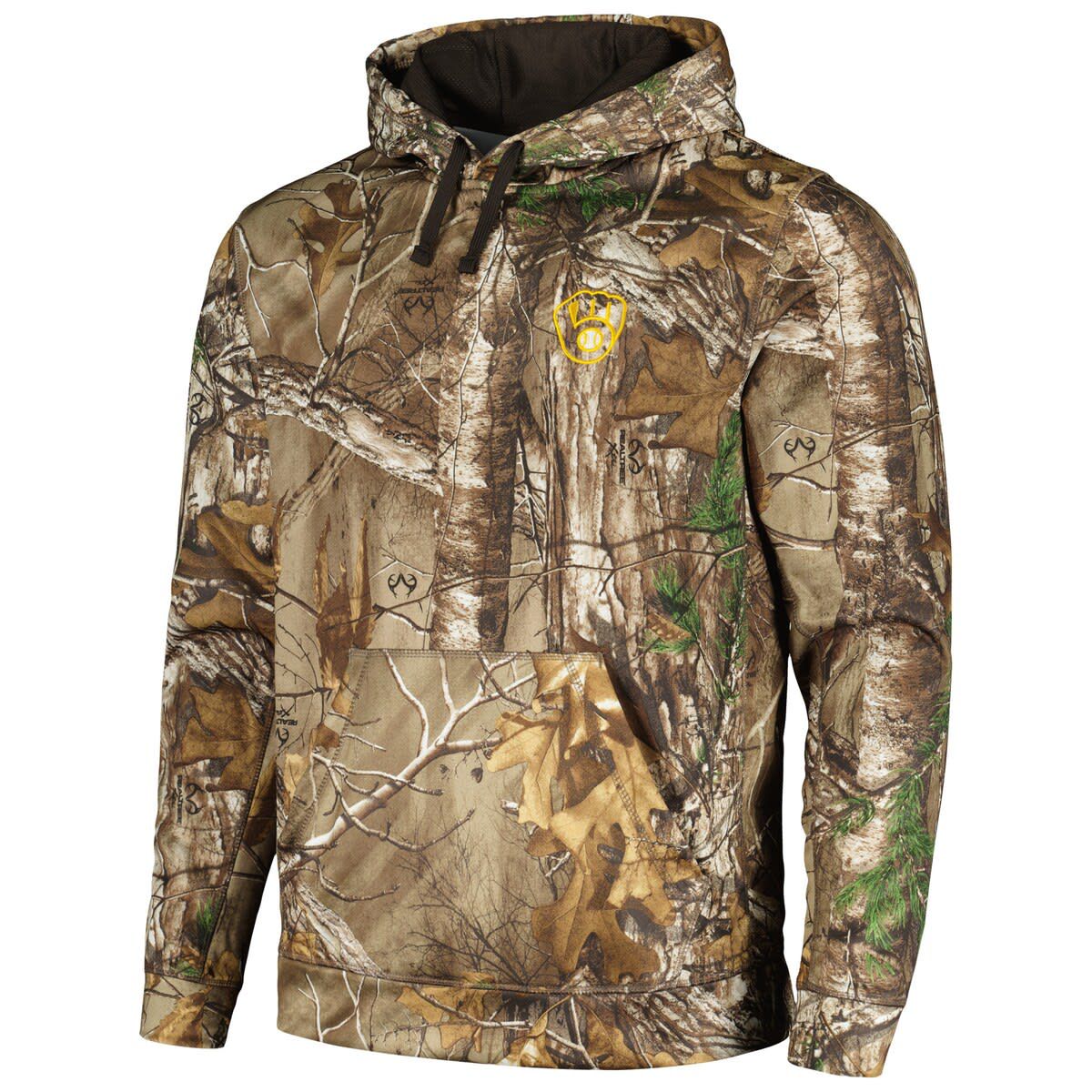MLB Milwaukee Brewers Realtree Pullover Hoodie