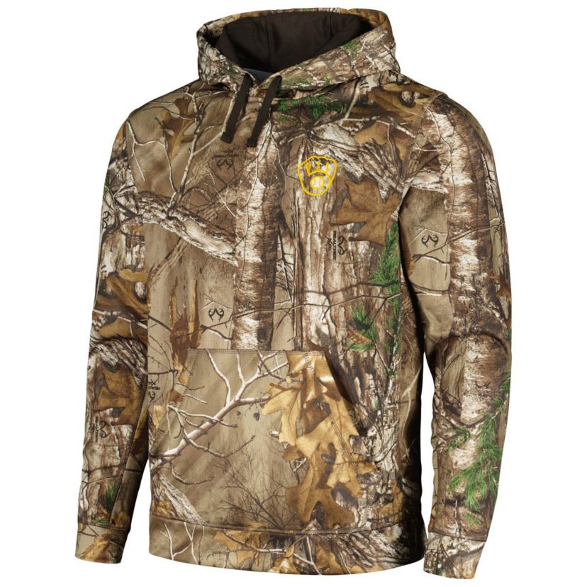 MLB Milwaukee Brewers Realtree Pullover Hoodie