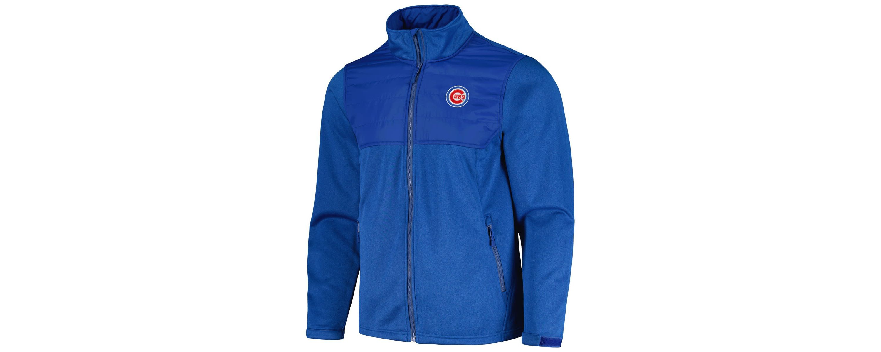 MLB Heather Chicago Cubs Explorer Full-Zip Jacket