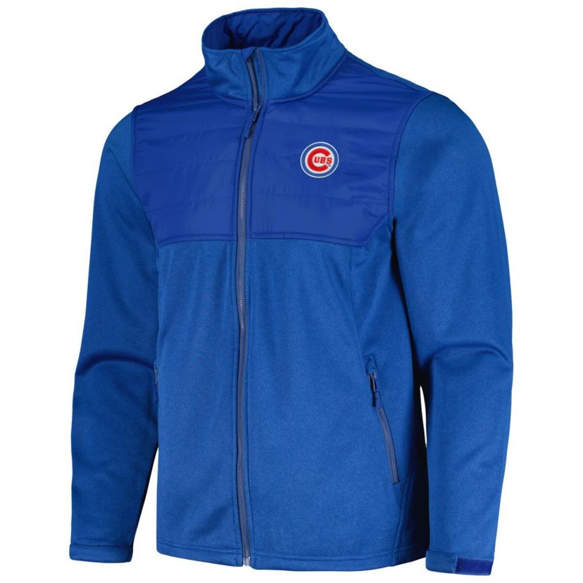 MLB Heather Chicago Cubs Explorer Full-Zip Jacket
