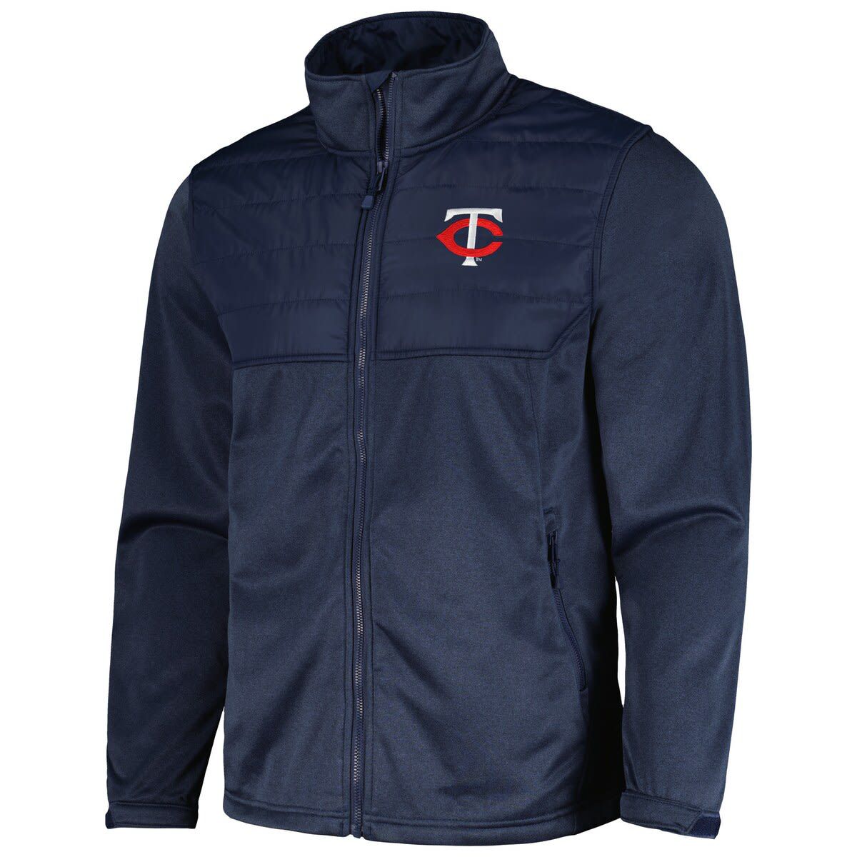 MLB Heather Minnesota Twins Explorer Full-Zip Jacket