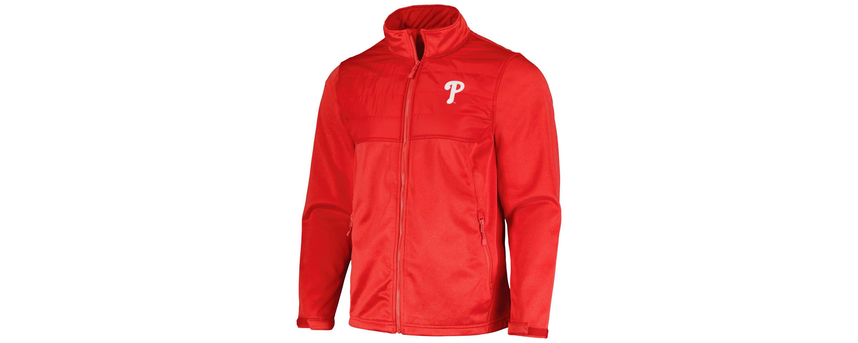 MLB Heather Philadelphia Phillies Explorer Full-Zip Jacket