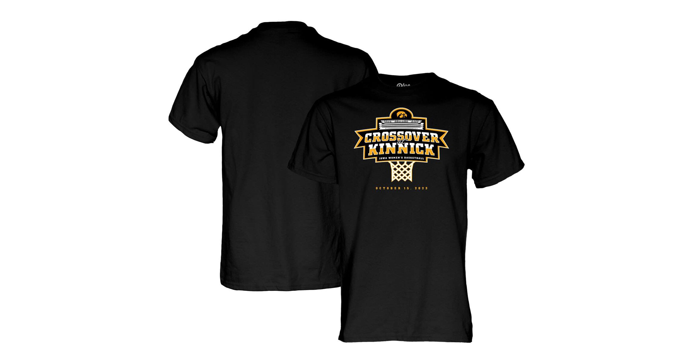 NCAA Unisex Iowa Hawkeyes Basketball Crossover at Kinnick T-Shirt