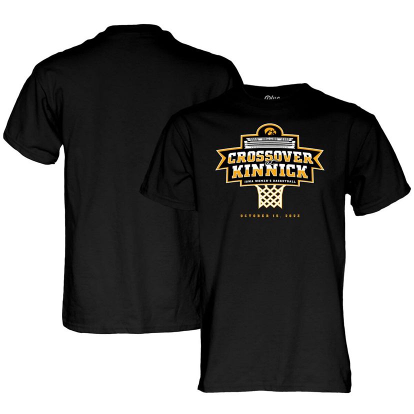 NCAA Unisex Iowa Hawkeyes Basketball Crossover at Kinnick T-Shirt