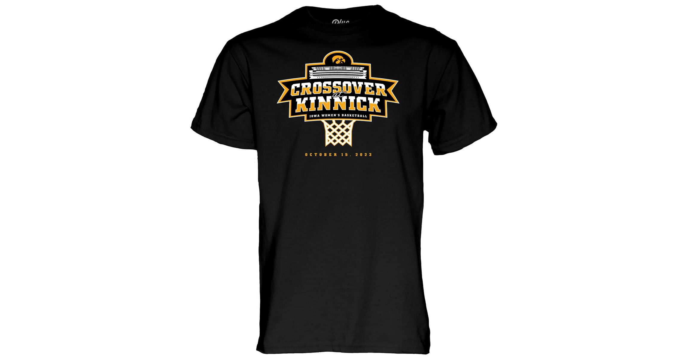 NCAA Unisex Iowa Hawkeyes Basketball Crossover at Kinnick T-Shirt