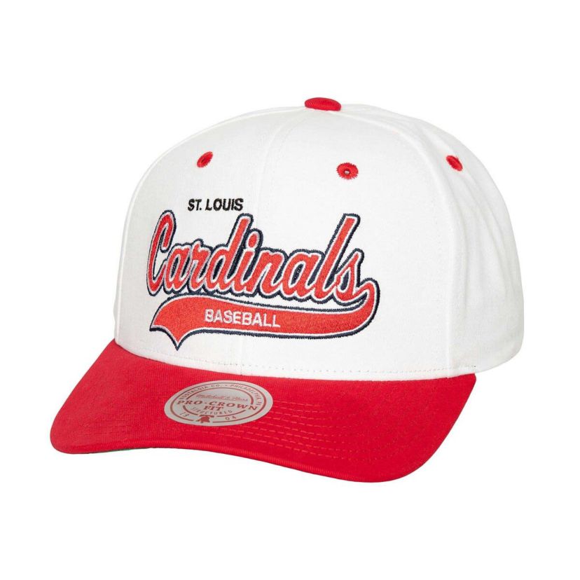 MLB St. Louis Cardinals Cooperstown Collection Tail Sweep Pro Snapback Hat