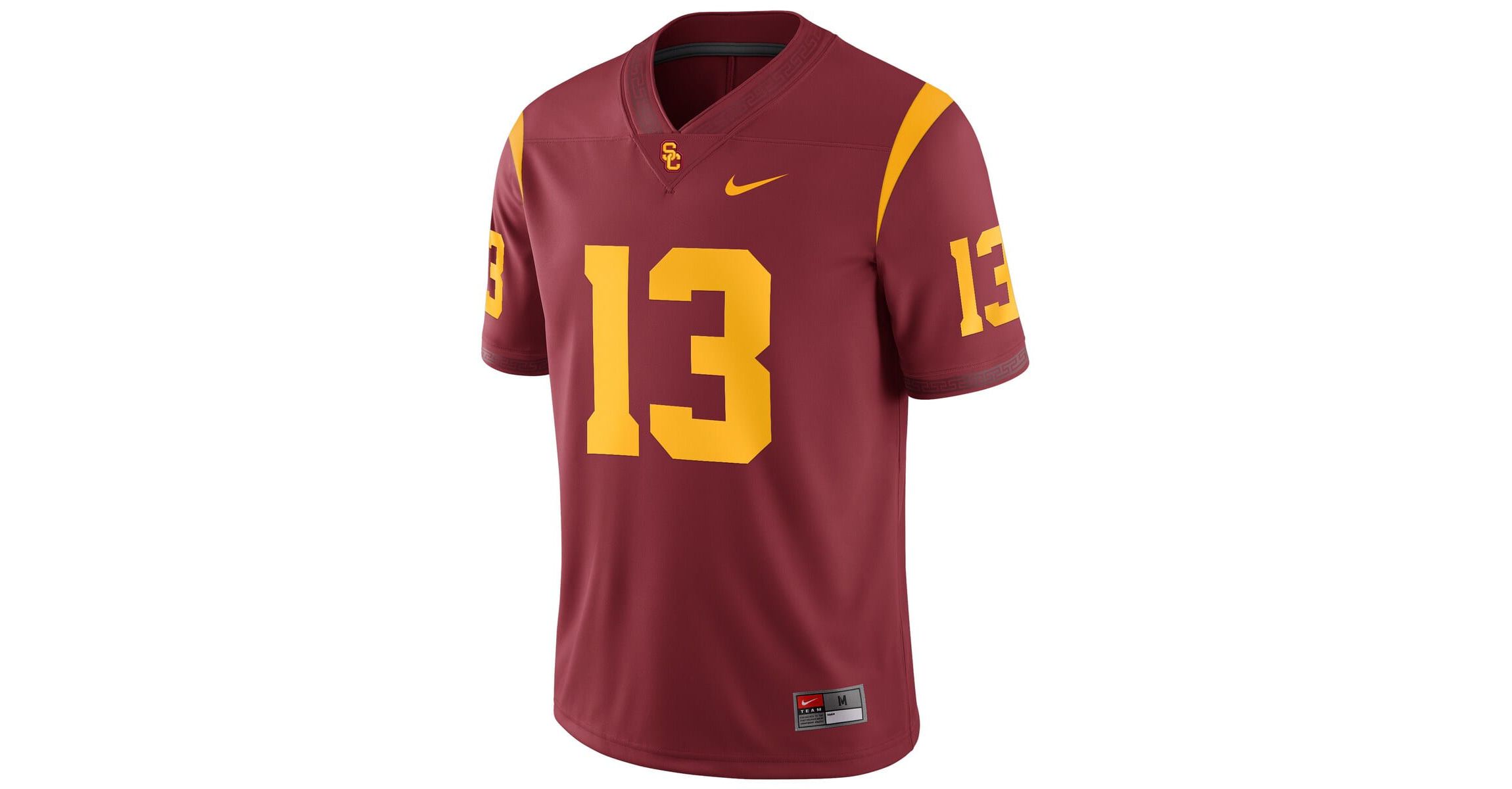 NCAA Nike Caleb Williams USC Trojans Replica Game Jersey