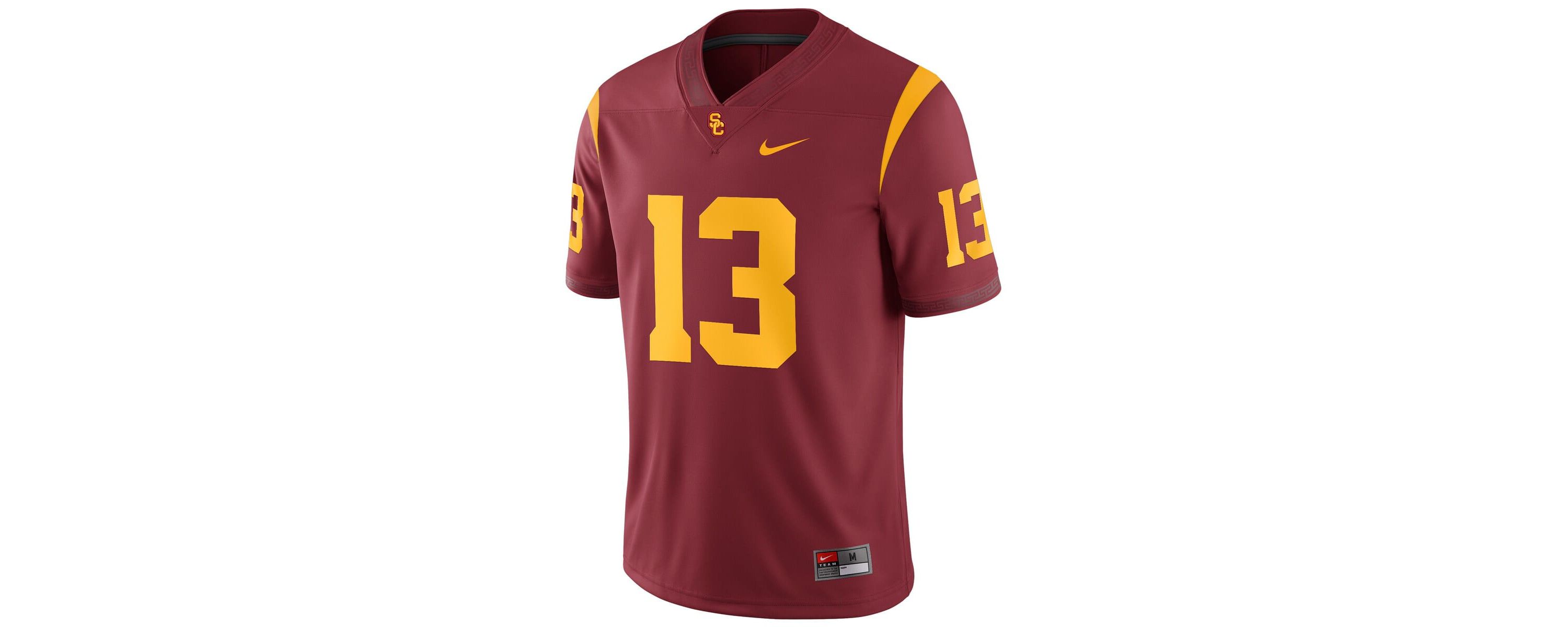 NCAA Nike Caleb Williams USC Trojans Replica Game Jersey